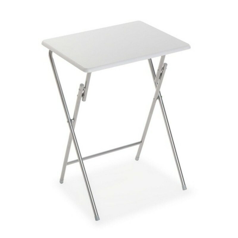 Tavolo Pieghevole Versa Bianco Metallo Legno MDF (37,5 x 65,5 x 47,5 cm) Tavolo Pieghevole Versa Bianco Metallo Legno MDF (37,5 x 65,5 x 47,5 cm)
