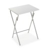 Tavolo Pieghevole Versa Bianco Metallo Legno MDF (37,5 x 65,5 x 47,5 cm)