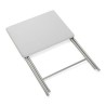 Tavolo Pieghevole Versa Bianco Metallo Legno MDF (37,5 x 65,5 x 47,5 cm)