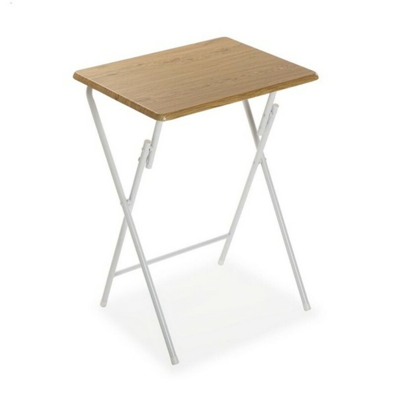 Tavolo Pieghevole Versa Marrón Glacé Metallo Legno MDF (37,5 x 65,5 x 47,5 cm) Tavolo Pieghevole Versa Marrón Glacé Metallo Legno MDF (37,5 x 65,5 x 47,5 cm)