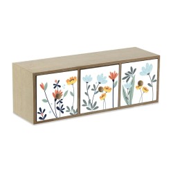 Scatola-Portagioie Versa Selene 11 x 11 x 33 cm Legno MDF
