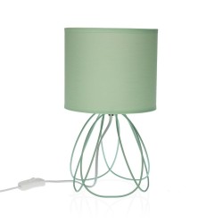 Lampada da tavolo Versa Mila Verde 20 x 36 cm Metallo