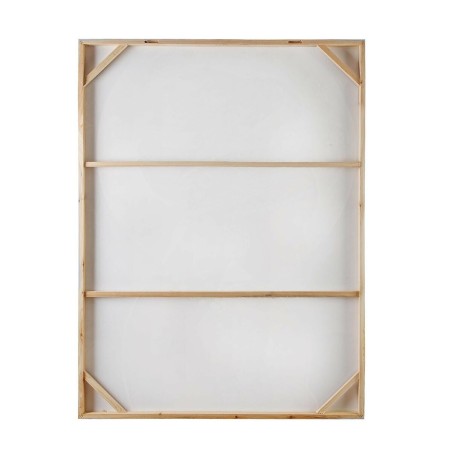 Quadro Versa Rosa Fiori Tela Pino 2,8 x 90 x 120 cm