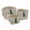 Set di Cestini Versa Sansa 14 x 14 x 14 cm Quadrato
