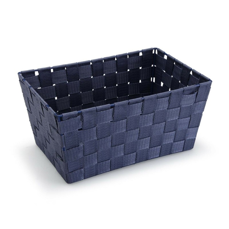 Cestino Multiuso Versa 20 x 15 x 30 cm Blu scuro Grande Cestino Multiuso Versa 20 x 15 x 30 cm Blu scuro Grande
