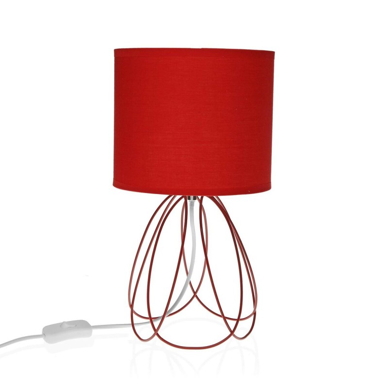 Lampada da tavolo Versa Mila Grigio 20 x 36 cm Metallo Lampada da tavolo Versa Mila Grigio 20 x 36 cm Metallo