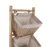 Scaffale da Bagno Versa Nadir Marrone 35 x 102 x 35 cm