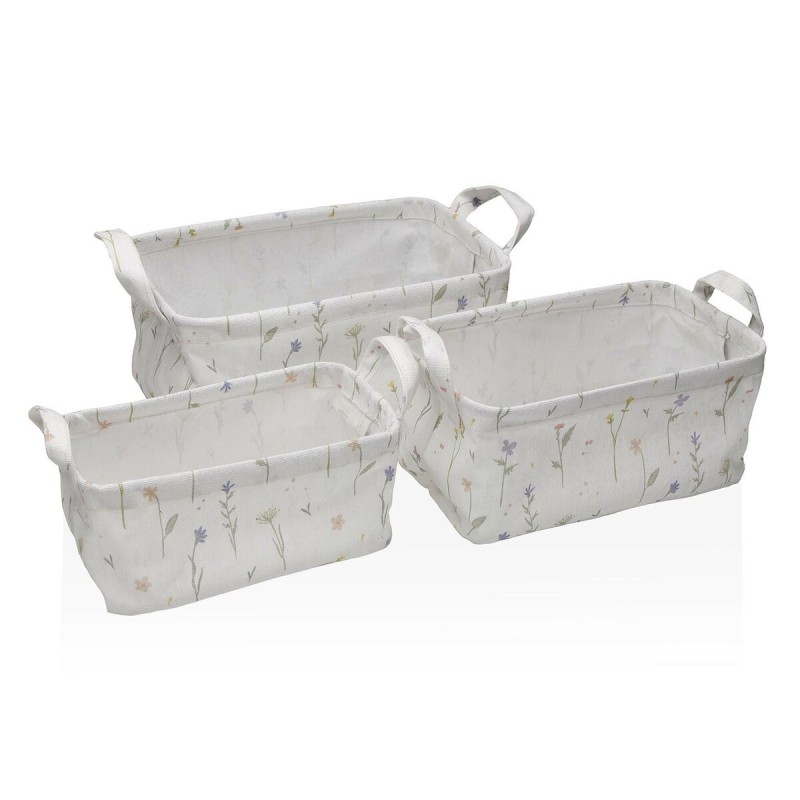 Set di Cestini Versa Laison 28 x 18 x 14 cm Set di Cestini Versa Laison 28 x 18 x 14 cm