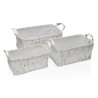 Set di Cestini Versa Laison 28 x 18 x 14 cm