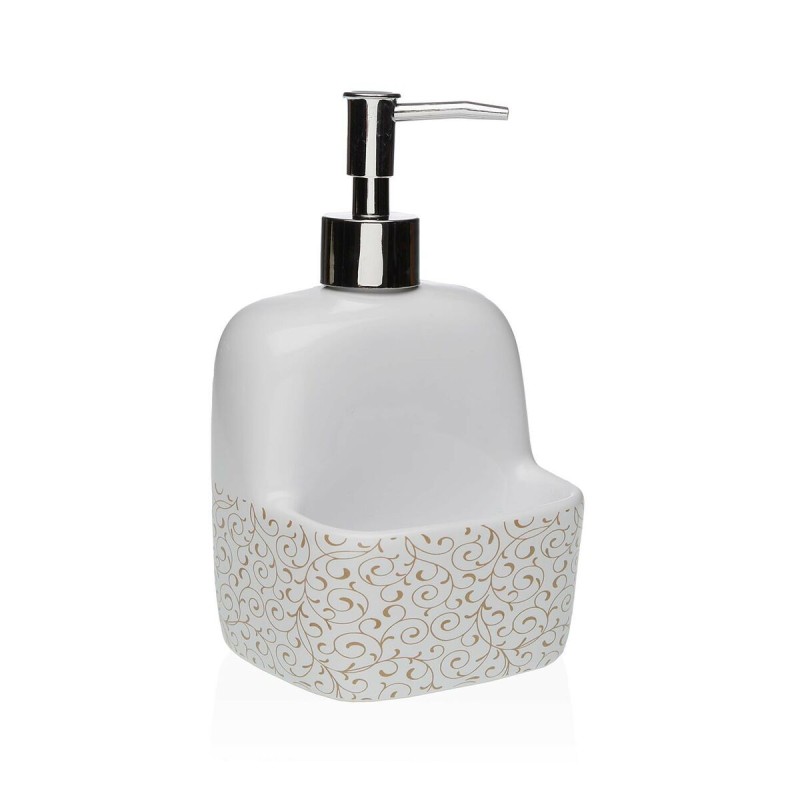 Dispenser di Sapone Versa Serpentine Ceramica 9,4 x 17,8 x 10,5 cm Dispenser di Sapone Versa Serpentine Ceramica 9,4 x 17,8 x 10,5 cm
