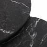 Set di 2 tavoli Versa Aurea 48 x 48 x 42 cm 80 x 80 x 48 cm