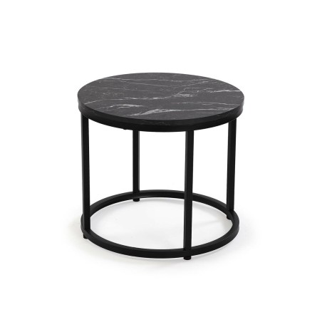 Set di 2 tavoli Versa Aurea 48 x 48 x 42 cm 80 x 80 x 48 cm