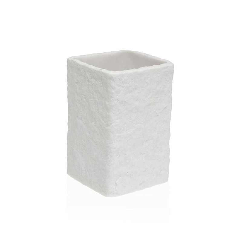 Portaspazzolini da Denti Versa Viti Bianco Resina 7,4 x 10,6 x 7,4 cm Portaspazzolini da Denti Versa Viti Bianco Resina 7,4 x 10,6 x 7,4 cm
