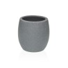 Portaspazzolini da Denti Versa Luvo Grigio Resina 7,5 x 11,1 x 7,5 cm