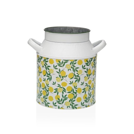 Vaso Versa Giallo Limone Metallo 13 x 15,5 x 21 cm