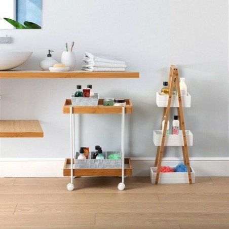 Scaffale da Bagno Versa Bambù Legno MDF Legno MDF/Bambù (18 x 81 x 30 cm)