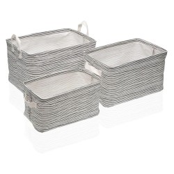 Set di Cestini Versa 25 x 22 x 35 cm 35 x 25 x 22 cm 32 x 21 x 19 cm 28 x 17 x 15 cm
