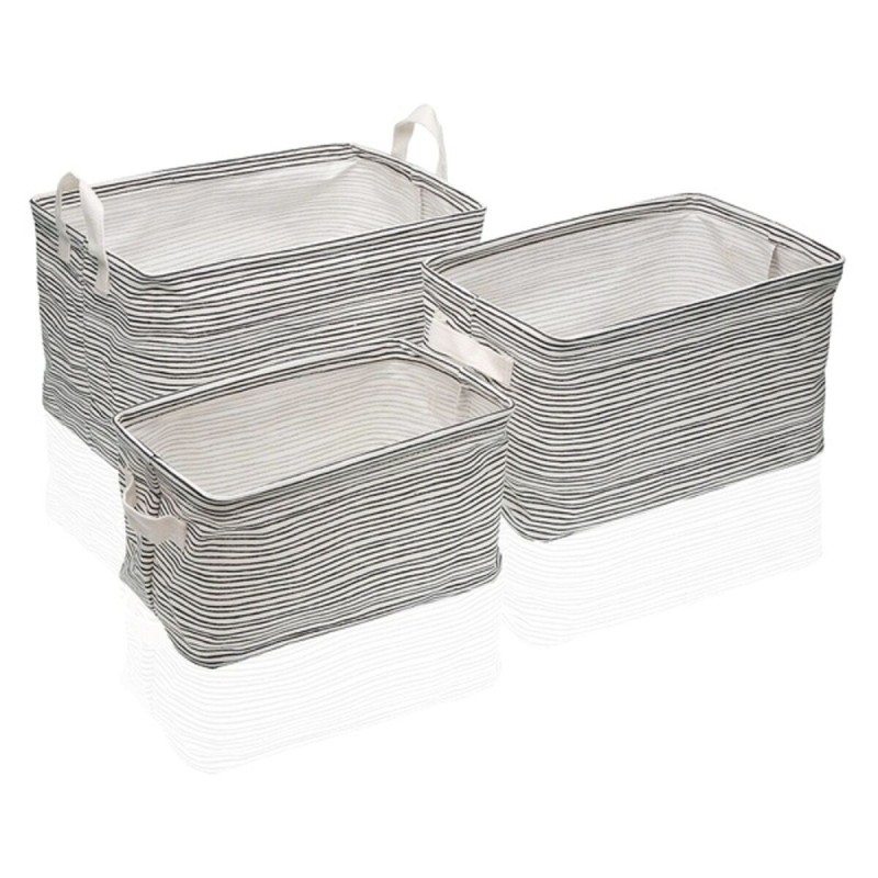 Set di Cestini Versa 25 x 22 x 35 cm 35 x 25 x 22 cm 32 x 21 x 19 cm 28 x 17 x 15 cm Set di Cestini Versa 25 x 22 x 35 cm 35 x 25 x 22 cm 32 x 21 x 19 cm 28 x 17 x 15 cm