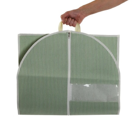 Custodia per Vestiti Versa Righe Verde 100 x 60 cm