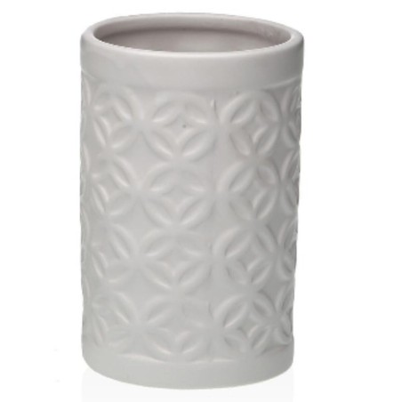Set da Bagno Versa Bianco Dolomite 6,8 x 17 x 6,8 cm
