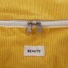 Scatole Portaoggetti Versa Corduroy 38 x 26 x 26 cm Giallo