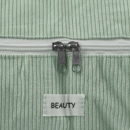 Scatole Portaoggetti Versa Corduroy 38 x 26 x 26 cm Verde