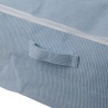 Scatole Portaoggetti Versa Corduroy 38 x 26 x 26 cm Azzurro