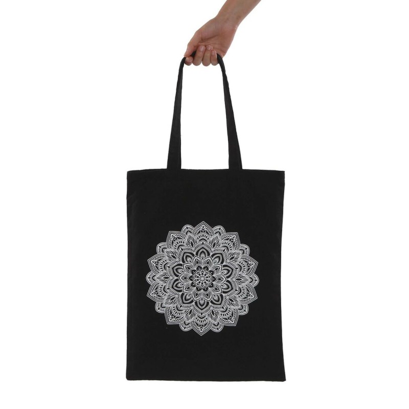 Borsa Donna Versa Nero 36 x 48 x 36 cm Mandala Borsa Donna Versa Nero 36 x 48 x 36 cm Mandala