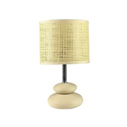 Lampada da tavolo Versa Hito Bianco Ceramica 16 x 28 x 16 cm