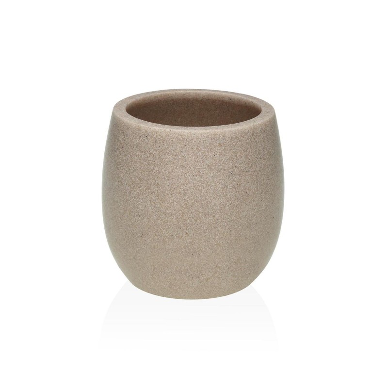 Portaspazzolini da Denti Versa Luvo Beige Resina 95 x 90 x 95 cm