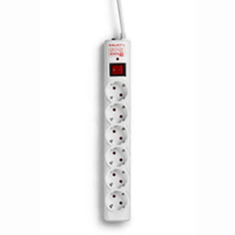 Multipresa 6 Prese con Interruttore Salicru 680BA000003 Bianco (1,5 m) Multipresa 6 Prese con Interruttore Salicru 680BA000003 Bianco (1,5 m)