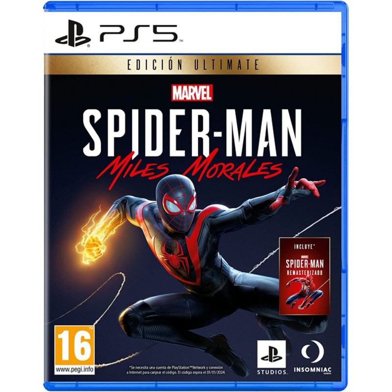 Videogioco PlayStation 5 Sony MARVEL SPIDERMAN MILES MORALES ULT ED Videogioco PlayStation 5 Sony MARVEL SPIDERMAN MILES MORALES ULT ED