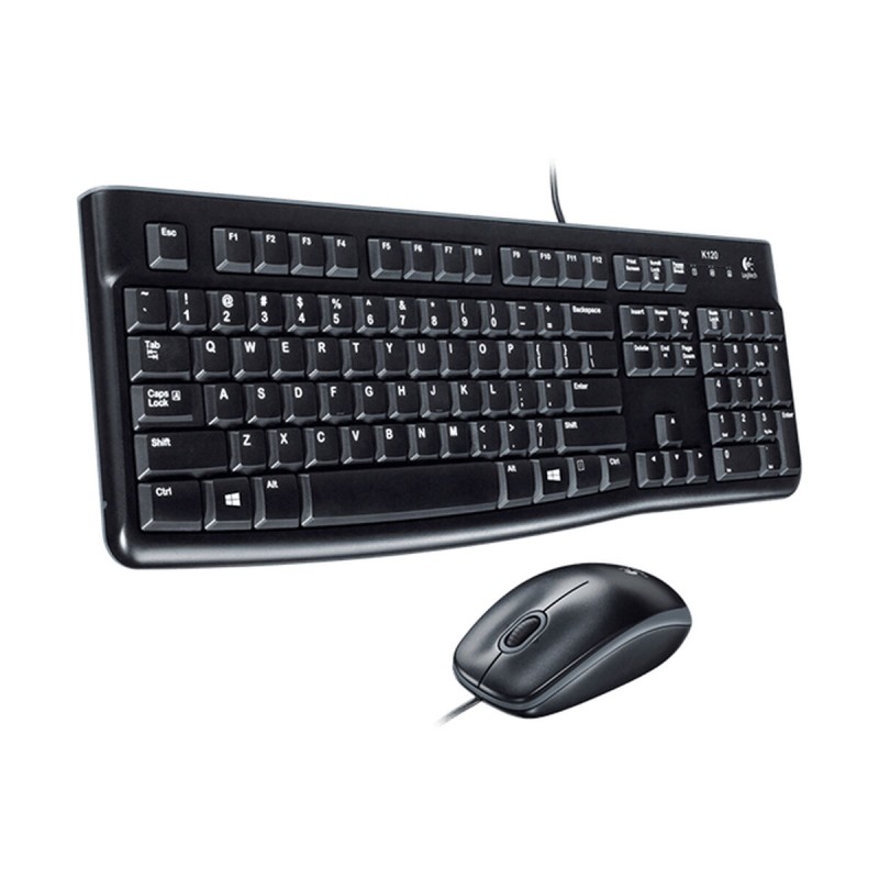 Tastiera e Mouse Logitech 920-002543 Nero Italiano QWERTY Tastiera e Mouse Logitech 920-002543 Nero Italiano QWERTY