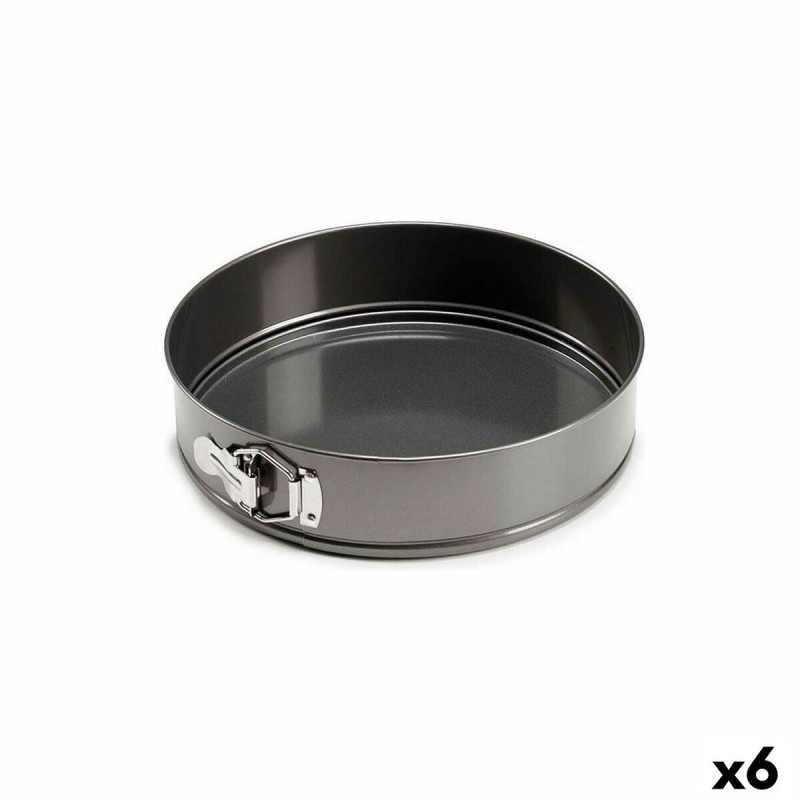 Stampo Removibile Kinvara CK62863-8 Grigio scuro Metallo Acciaio al carbonio 28 x 6,5 x 28,5 cm (6 Unità) Stampo Removibile Kinvara CK62863-8 Grigio scuro Metallo Acciaio al carbonio 28 x 6,5 x 28,5 cm (6 Unità)