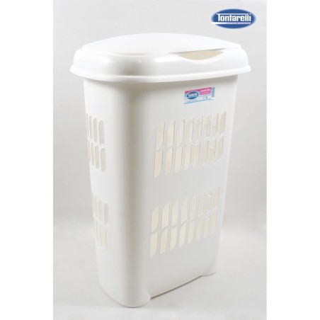 Secchio contenitore Tontarelli Bianco 55 L 46 x 34 x 64 cm (6 Unità)