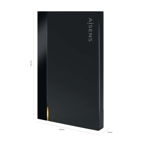 Custodia Hard Disk Aisens ASE-2524B Nero 2,5"