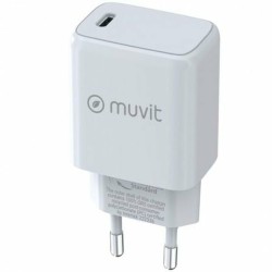 Caricabatterie da Parete Muvit MCACC0014 30 W Bianco