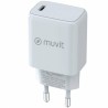 Caricabatterie da Parete Muvit MCACC0014 30 W Bianco