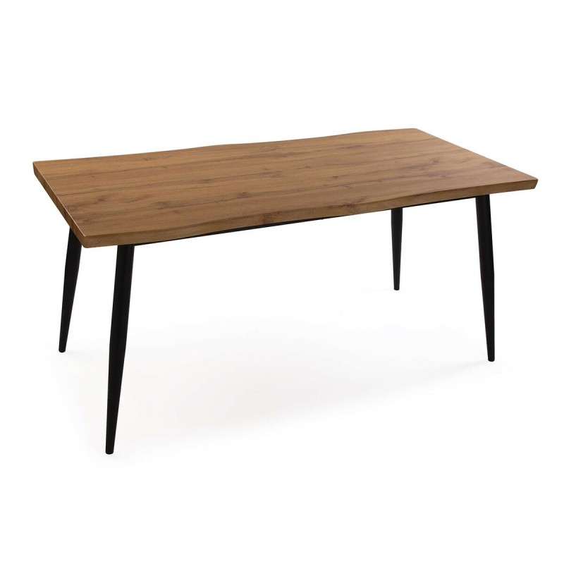 Tavolino da Caffè Versa Malika PVC Metallo Legno MDF 80 x 75 x 160 cm Tavolino da Caffè Versa Malika PVC Metallo Legno MDF 80 x 75 x 160 cm