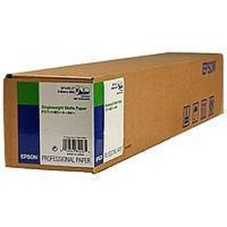 Confezione con inchiostro e carta fotografica Epson Rollo de Singleweight Matte Paper, 24" x 40 m, 120 g (1 Unità)