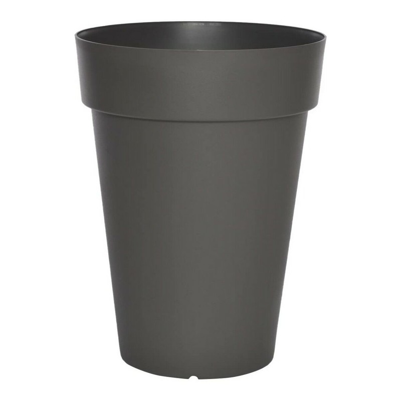 Vaso Riviera 415376 Rotondo Grigio Plastica Vaso Riviera 415376 Rotondo Grigio Plastica