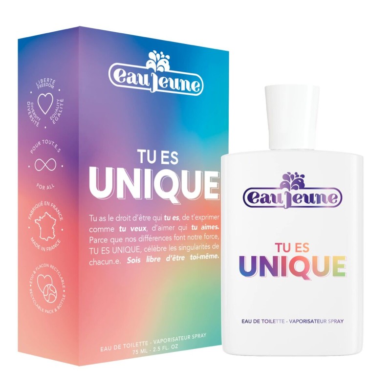 Profumo Donna Eau Jeune TU ES UNIQUE EDT 75 ml Profumo Donna Eau Jeune TU ES UNIQUE EDT 75 ml