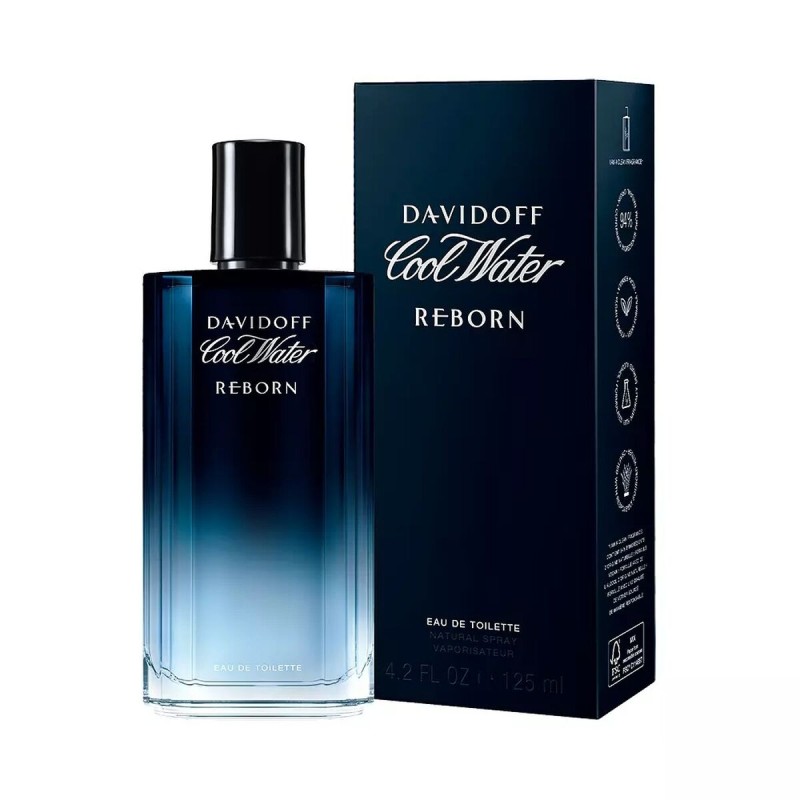Profumo Uomo Davidoff Cool Water Reborn EDT 125 ml Profumo Uomo Davidoff Cool Water Reborn EDT 125 ml