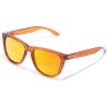 Occhiali da sole Unisex Hawkers One Raw Polarizzate Ø 55,7 mm Rosa Trasparente