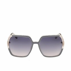 Occhiali da sole Uomo Guess B Grigio Argento ø 56 mm