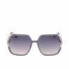 Occhiali da sole Uomo Guess B Grigio Argento ø 56 mm