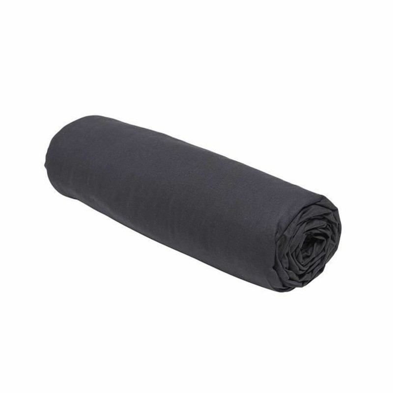 Lenzuolo con angoli aderenti TODAY Essentials Nero 140 x 190 cm Antracite Lenzuolo con angoli aderenti TODAY Essentials Nero 140 x 190 cm Antracite