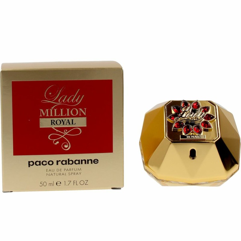 Profumo Donna Paco Rabanne LADY MILLION EDP EDP 50 ml Lady Million Royal Profumo Donna Paco Rabanne LADY MILLION EDP EDP 50 ml Lady Million Royal