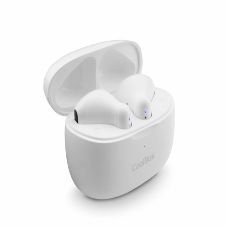 Auricolari in Ear Bluetooth CoolBox COO-AUB-TWS01 Bianco