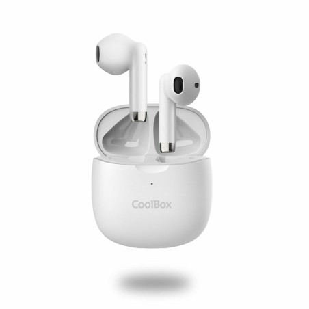 Auricolari in Ear Bluetooth CoolBox COO-AUB-TWS01 Bianco